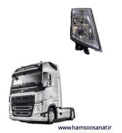   چراغ جلو ولوو fh13