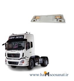 داشبورد بالا به همراه دریچه و قاب های اسپیکر کامیون دانگ فنگ