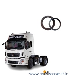 کاسه نمد چرخ دو تیکه کامیون دانگ فنگ