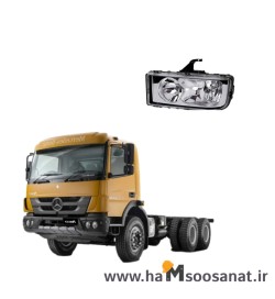 چراغ جلو کامیون بنز آکسور