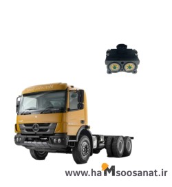 سوپاپ نیم دنده کامیون بنز آکسور
